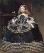 Diego Velazquez Infanta Margarita Teresa in a blue dress oil painting reproduction